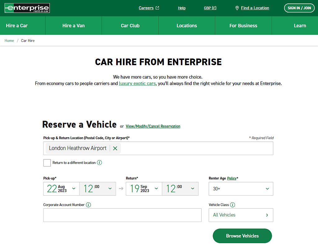 10 Best Car Rentals in London in 2023 [For all Budgets!]